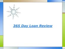 365 Day Loan Review
