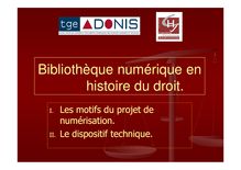 03_Bibliothèque numérique en histoire du droit [Mode de ...