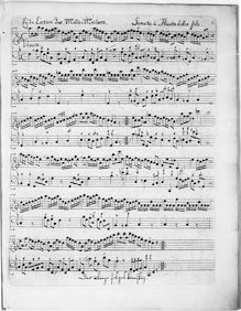 Partition Lectionen Nos.1-5, Der getreue Music-Meister, Telemann, Georg Philipp