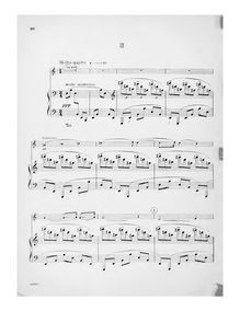 Partition , Molto quieto, violon Sonata No.1, A minor, Bloch, Ernest