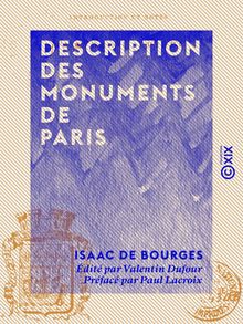Description des monuments de Paris