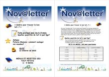 Nov@letter 1 - La newsletter de Novalac - Jan 2010
