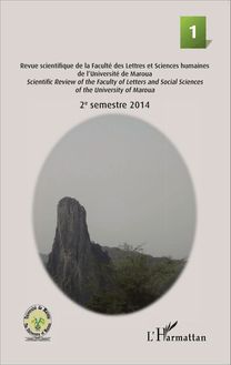 Rhumsiki 1 Revue scientifique de la Faculté des lettres et Sciences humaines de l Université de Maroua