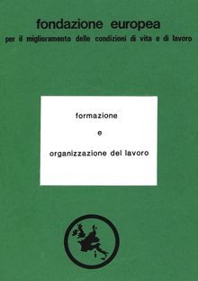 Formazione e organizzazione del lavoro