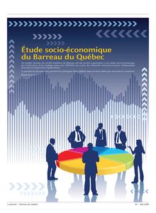 Étude socio-économique du Barreau du Québec - Journal du Barreau - Volume 41, numéro 5 - Mai 2009