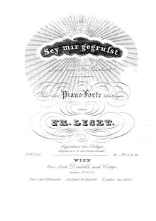 Partition Nos.1 to 6 (S.558/1–6), 12 chansons von Franz Schubert
