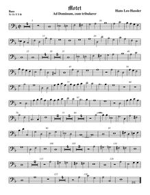Partition viole de basse, Seven Chromatic Baroque Motets, Various