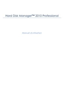 Hard Disk Manager  2010 Professional