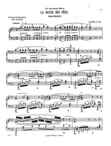 Partition complète, danse des Fées, Op. 14, La Danse des Fées  - Rhapsodie, Op. 14