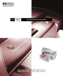 Notice Imprimantes HP  2500C
