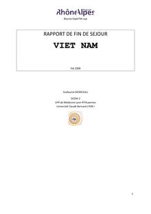 Rapport des boursiers - Viet-Nam - Hué - Viêt Nam, Hué - MORICEAU ...