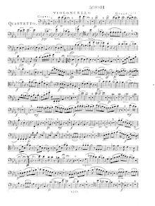 Partition violoncelle, quintette pour Piano et vents, Op.8, Grund, Friedrich Wilhelm