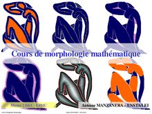 Cours de morphologie mathématique