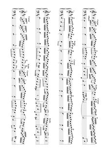 Partition , Allegro, 6 Bénévoles pour pour orgue ou clavecin, Beckwith, John