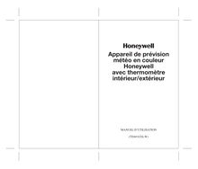 Notice Prévision météo Honeywell  TE601CELW