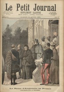 LE PETIT JOURNAL SUPPLEMENT ILLUSTRE  N° 20 du 11 avril 1891