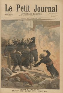LE PETIT JOURNAL SUPPLEMENT ILLUSTRE  numéro 171 du 26 février 1894