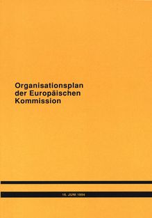 Organisationsplan der Europäischen Kommission