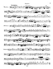 Partition basson, Quintetto, E♭ major, Soatta, Giuseppe