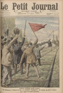 LE PETIT JOURNAL SUPPLEMENT ILLUSTRE  N° 1015 du 01 mai 1910