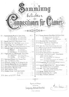Partition de piano, 6 Charakterstücke, Op.1, Drobisch, Eugen