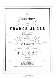 Partition complète (S.471), Les Francs-juges (opéra), Grande Ouverture des Francs-Juges par Hector Berlioz