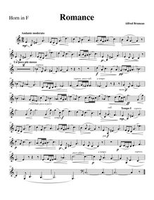 Partition cor solo , partie, Romance, Romance for Horn (or Cello, or Viola)