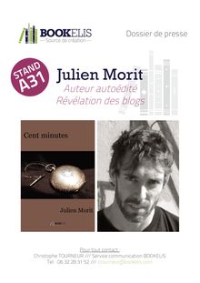 Julien Morit, auteur autoédité chez Bookelis et révélation des blogs !