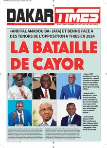 Dakar Times du 05/12/2023
