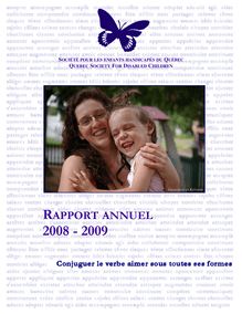 Français-Rapport annuel 2008-2009.pub