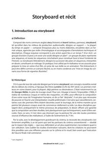 Storyboard et Récit (PDF) - Storyboard et récit