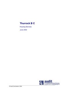 Thurrock Council - Housing Services Audit 2002
