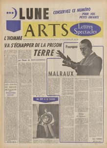 ARTS N° 741 du 23 septembre 1959