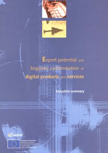 Export potential and linguistic customisation of digital products and services