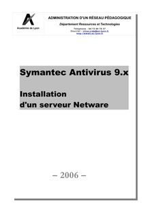 Symantec Antivirus 9.x