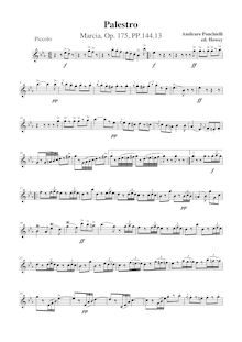 Partition parties complètes, Marcia No.29, Palestro, Op.175, Ponchielli, Amilcare