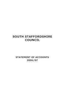 Statement of Accounts 0607 audit amendments