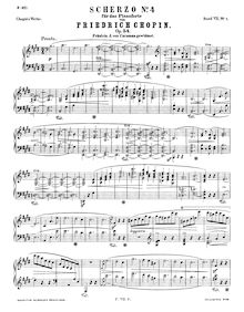 Scherzo No.4 par Frédéric Chopin