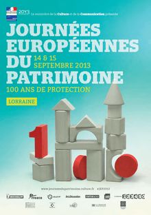 Journée du patrimoine 2013: Programme Lorraine