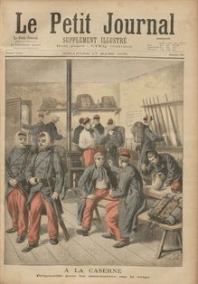 LE PETIT JOURNAL SUPPLEMENT ILLUSTRE  N° 226 du 17 mars 1895