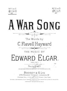 Partition complète, A War Song, A Soldier s Song (original title)