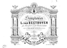 Partition Piano 1, Symphony No.4, B♭ major, Beethoven, Ludwig van