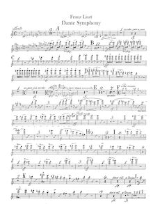 Partition flûte 1, 2, Piccolo, Dante Symphony, Eine Symphonie zu Dante’s Divina Commedia / A Symphony to Dante’s Divine Comedy