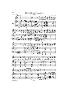 Partition Version pour medium voix, Romanzen und Balladen, Vol.II, Op.49