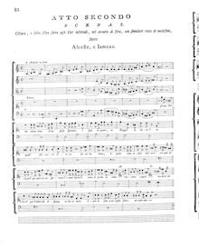 Partition Act II, Alceste, Gluck, Christoph Willibald par Christoph Willibald Gluck