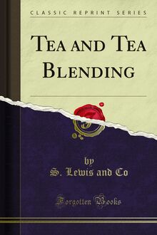 Tea and Tea Blending