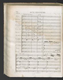 Partition Act III, Otello, ossio il Moro di Venezia, Rossini, Gioacchino