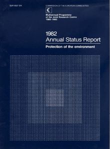 Annual status report 1982