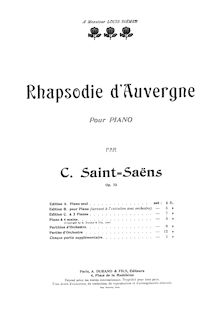 Partition complète (scan), Rhapsodie d Auvergne, Op.73