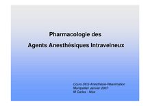 Cours DES MontpellierAgents Anesth IV